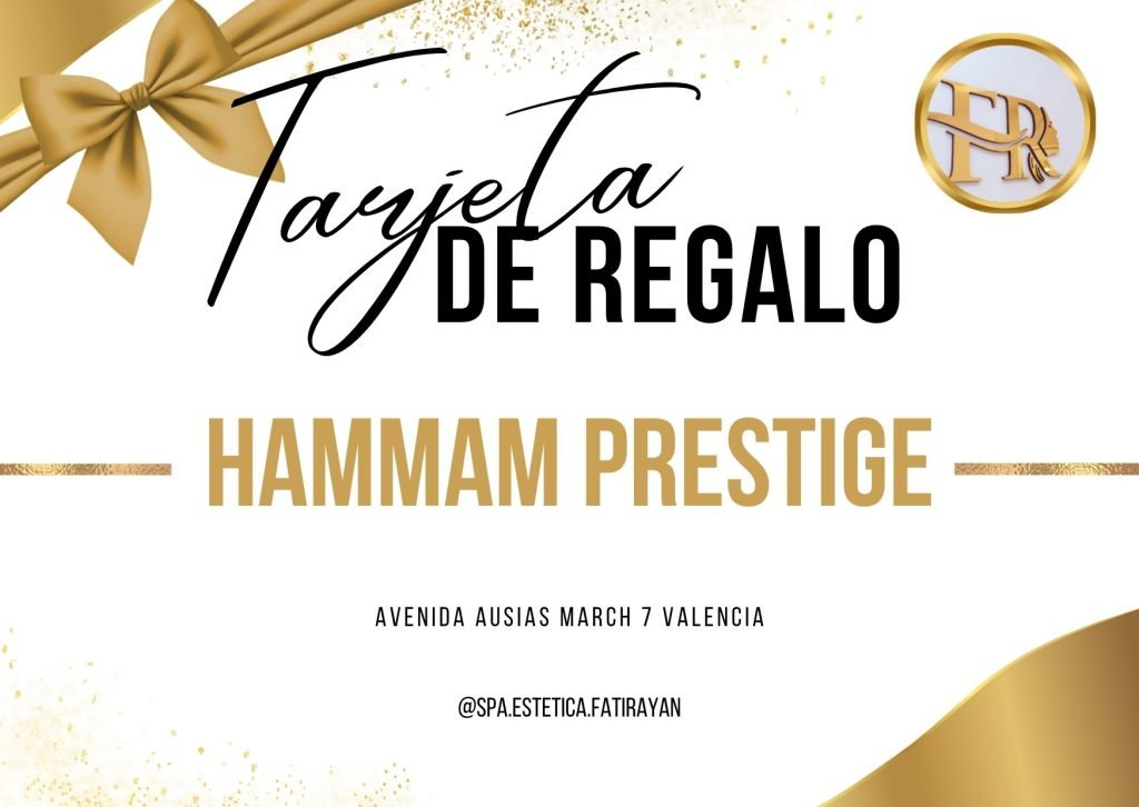 tarjeta regalo hammam prestige